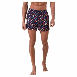 Happy Socks Ice Cream Swim Shorts Blue Blå Outlet
