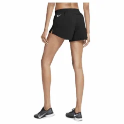 Nike Icon Clash Tempo Lux Short White/Black Svart Clearance