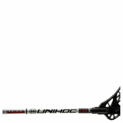 Unihoc Iconic Composite FL 92 cm Flex 28 White/Black Vit och Svart