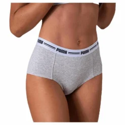 Iconic Mini Short 2-Pack Grey*Puma Hot
