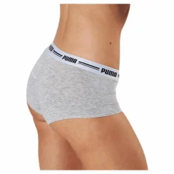 Iconic Mini Short 2-Pack Grey*Puma Hot