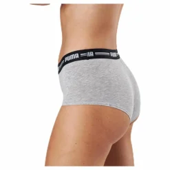 Iconic Mini Short 2-Pack Grey*Puma Hot