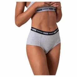Iconic Mini Short 2-Pack Grey*Puma Hot