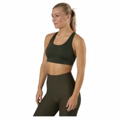 Casall Iconic Sports Bra Forest Green Svart Best