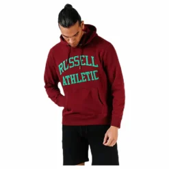Russell Athletic Iconic Twill Hoodie Purple Lila Hot