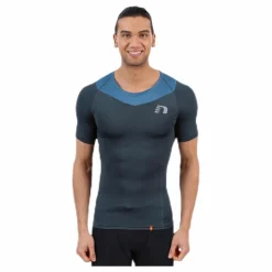Iconic Vent Stretch Tee M Blue*Newline Sale