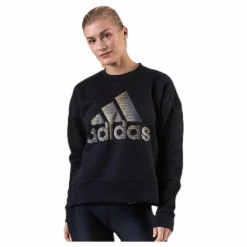 adidas ID Glam Sweat Black Svart New