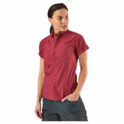 Haglöfs Idun Lite SS Shirt Red Röd Best