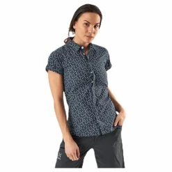 Idun SS Shirt Blue/Patterned*Haglöfs Sale