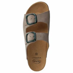 Scholl Ilary 2 Straps Taupe Brun Sale
