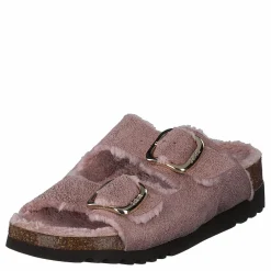 Scholl Ilary Fluffy Pink Röd och Brun Clearance
