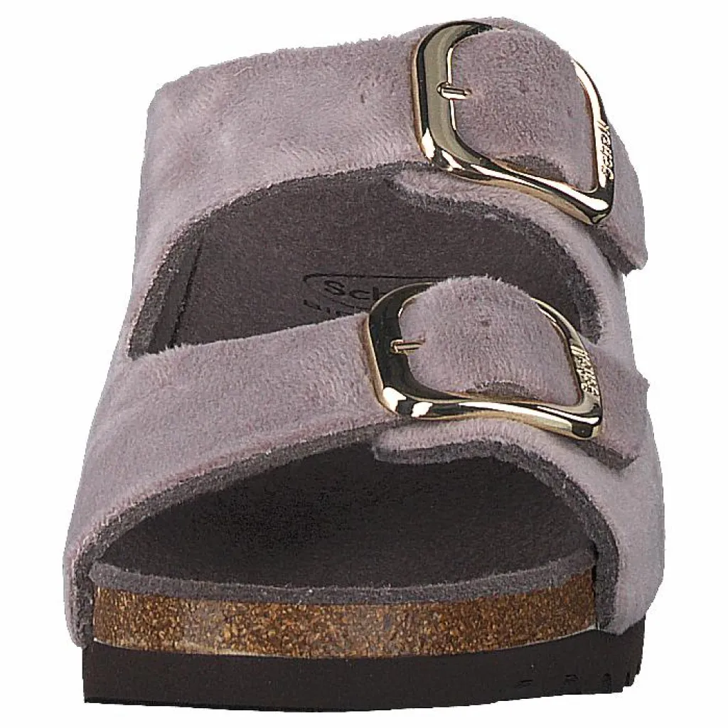Scholl Ilary Velvet Taupe Brun och Lila Discount