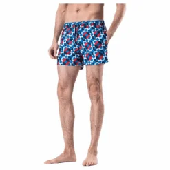 Happy Socks Illusion Dot Swim Shorts Blue Blå