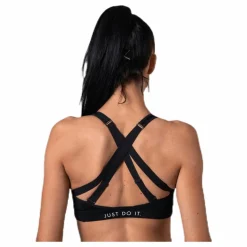 Impact Strappy Bra Grx White/Black*Nike New
