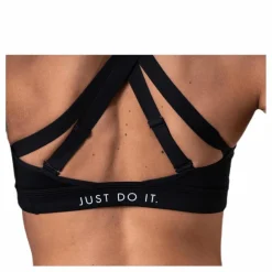 Impact Strappy Bra Grx White/Black*Nike New