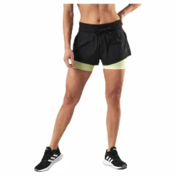 2In1 Short Black/Yellow*adidas