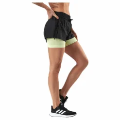 2In1 Short Black/Yellow*adidas