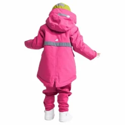 Didriksons Indre Kid's Parka Pink Rosa