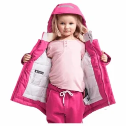 Didriksons Indre Kid's Parka Pink Rosa