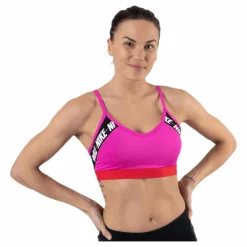 Nike Indy Logo Bra Pink Rosa New