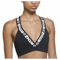 Nike Indy Plng Icon Clash Bra White/Black Svart Hot