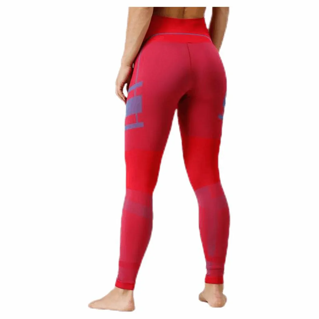 Inez Pants Red*Wyte Hot