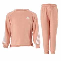 adidas Infants Future Icons 3 Stripes Logo Jogger Ambient Blush Mel. / White Rosa Best