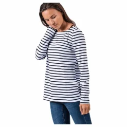 Ingrid Ls Top White/Black*Pieces New