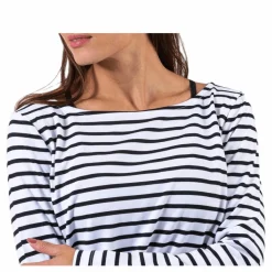 Ingrid Ls Top White/Black*Pieces New