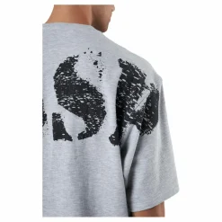GASP Iron Thermal Tee Grey Melange Grå Clearance