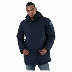 Jackson Winter Jacket Hood Blue*Kappa