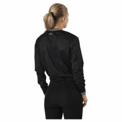 Fila Jalina Cropped Sporty Mesh Shirt Black Svart Clearance