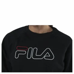 Jamina Cropped Crew Sweat Black*Fila Clearance