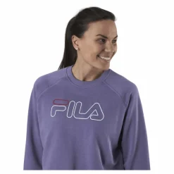 Fila Jamina Cropped Crew Sweat Purple Lila