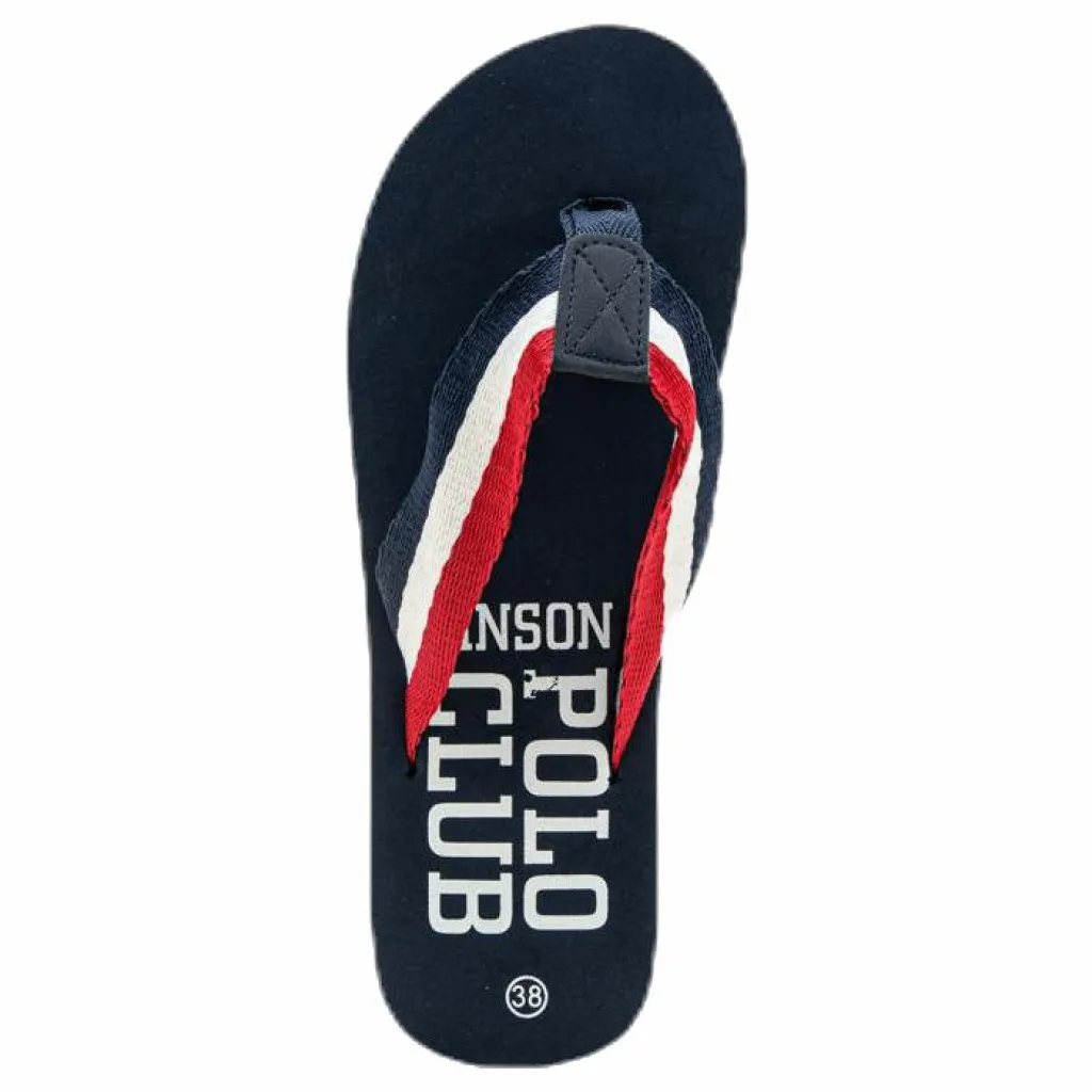 Vinson Polo Club Jamison Flip Flops Blue Blå Hot