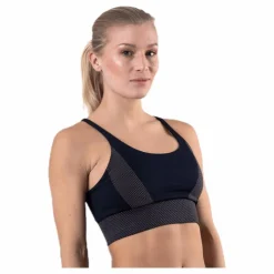 Filippa K Jaquard Seamless Top Blue Blå