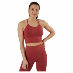 Only Play Jari Cir Crop Top Red Röd Discount
