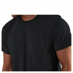 FRONTIER Jax Loose Tee Black Svart Sale