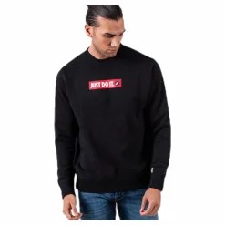 JDI Crew Fleece Black*Nike