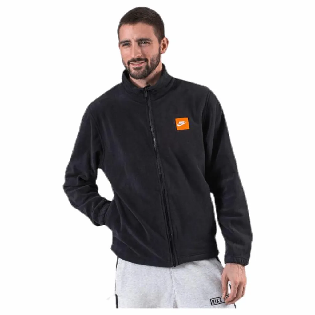 JDI Polar Fleece Jacket White/Black*Nike Outlet