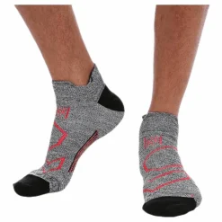 Norfolk Jeff Mid-cut Merinowool Running Sock Grey Grå Discount