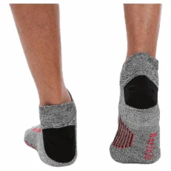 Norfolk Jeff Mid-cut Merinowool Running Sock Grey Grå Discount