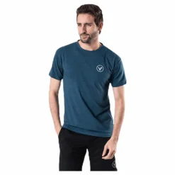 Virtus Joker Melange S/S Tee Blue Blå Hot