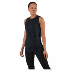 Röhnisch Jolie Knot Singlet Black Svart Sale