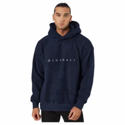 Jorcopenhagen Teddy Sweat Hood Navy Blazer*Jack & Jones Outlet