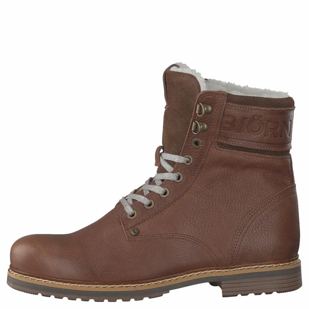 Björn Borg Josie High Fur Dark Brown Brun Discount
