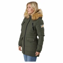 Svea Joy Jacket Dark Army Grå Best