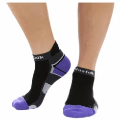 Joyner low-Cut Running socks Purple/Black*Norfolk Online