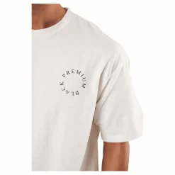 Jprblakam Ocean Back Tee Ss Cn Egret*Jack & Jones Hot