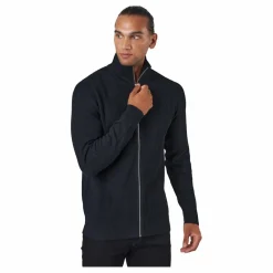 Jack & Jones Jprperfect Knit Zip Cardigan Black Svart Discount